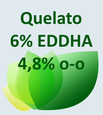 Quelato de hierro 6% EDDHA 4,8% o-o